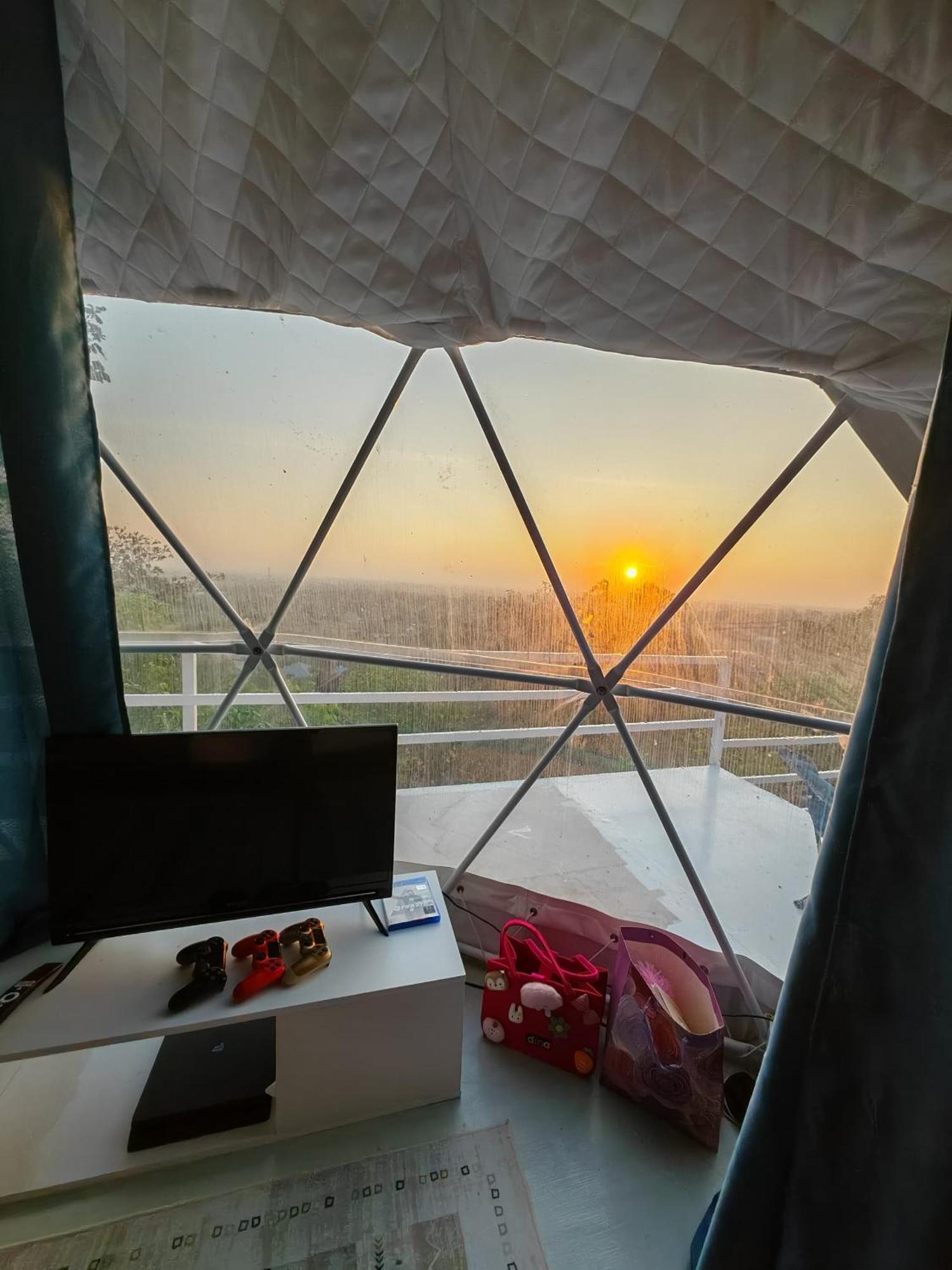 Gunung Medan Glamping & Cafe Hotel Kangar Kültér fotó
