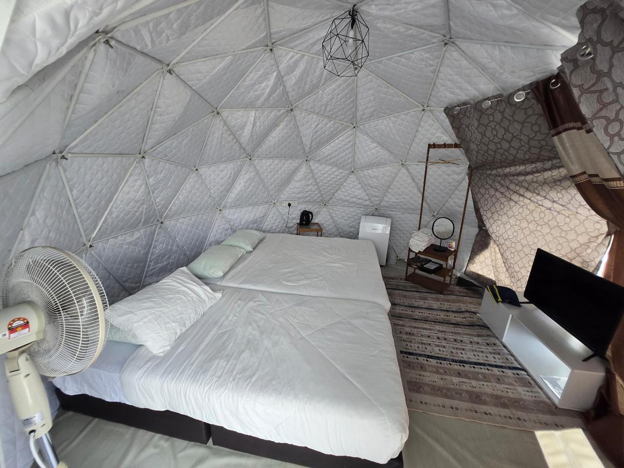 Gunung Medan Glamping & Cafe Hotel Kangar Kültér fotó