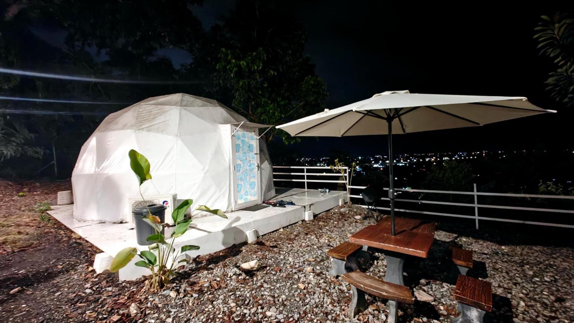 Gunung Medan Glamping & Cafe Hotel Kangar Kültér fotó