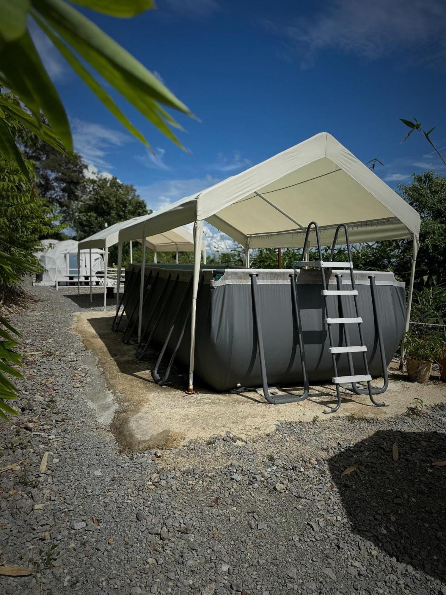 Gunung Medan Glamping & Cafe Hotel Kangar Kültér fotó